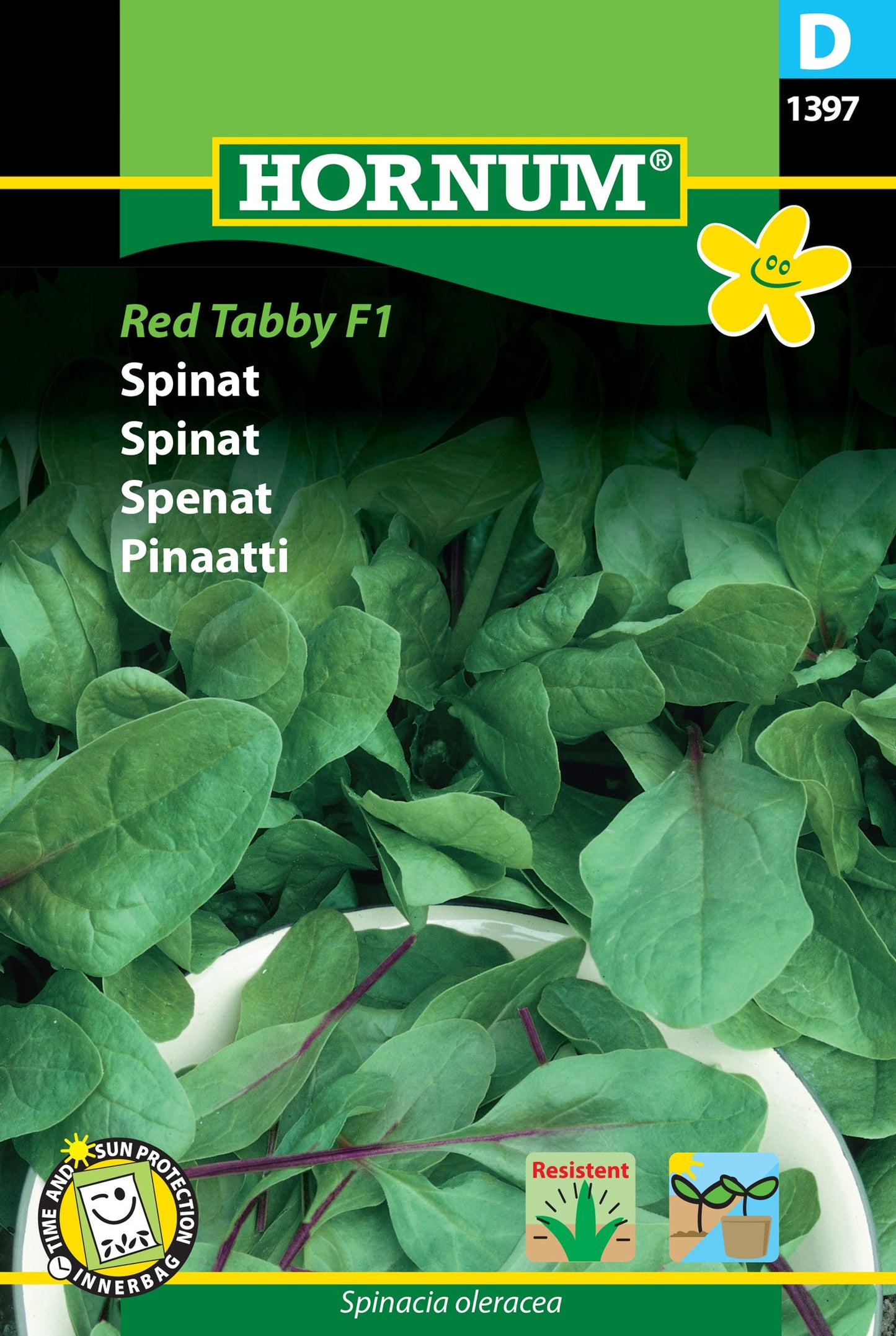 Spinach 'Red Tabby F1'