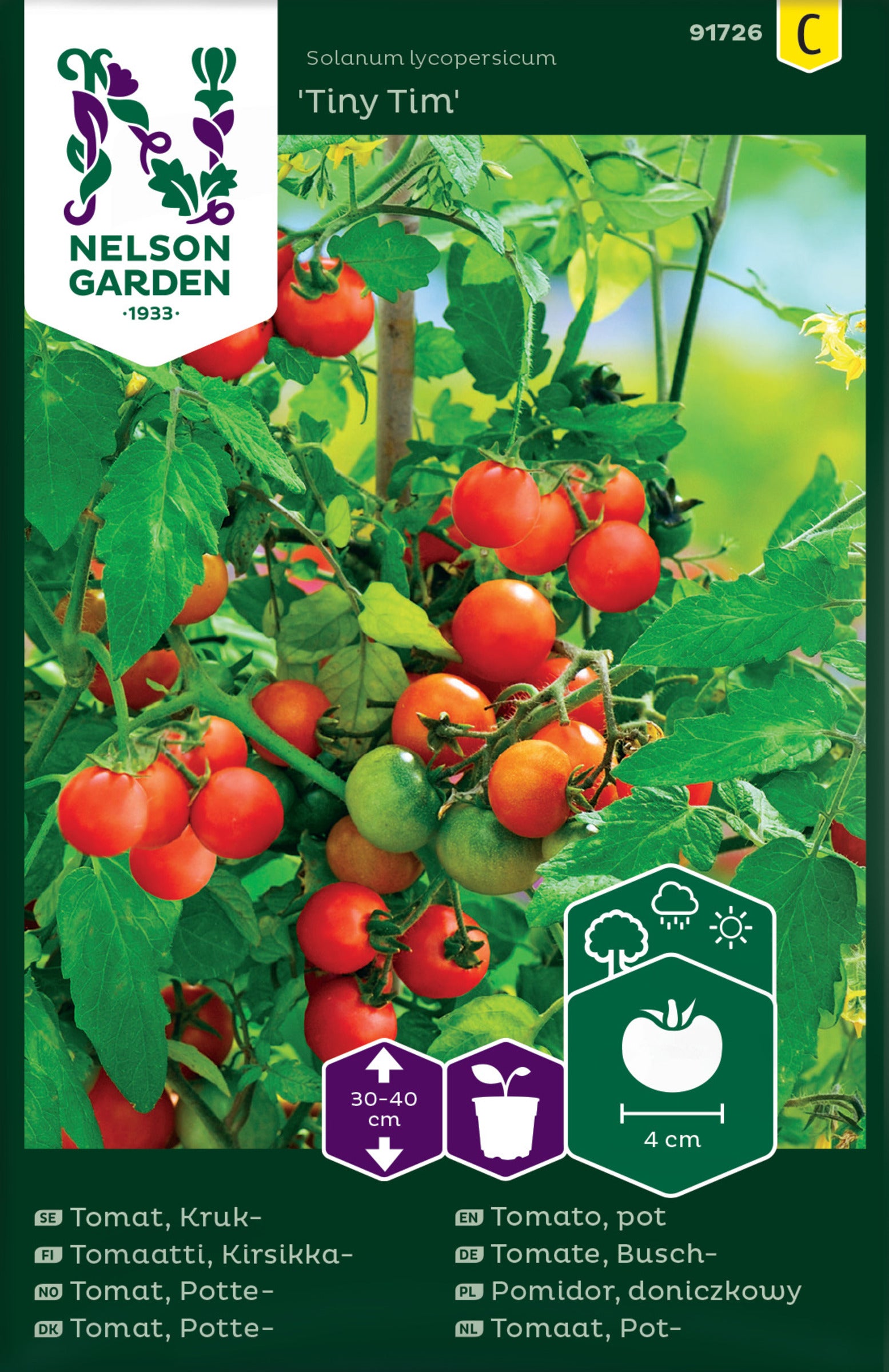 nelson garden seeds Cherry tomato 'Tiny Tim' – Grow Towers