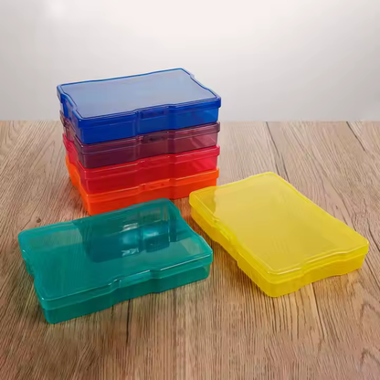 Seed storage box with 6 sorting cases