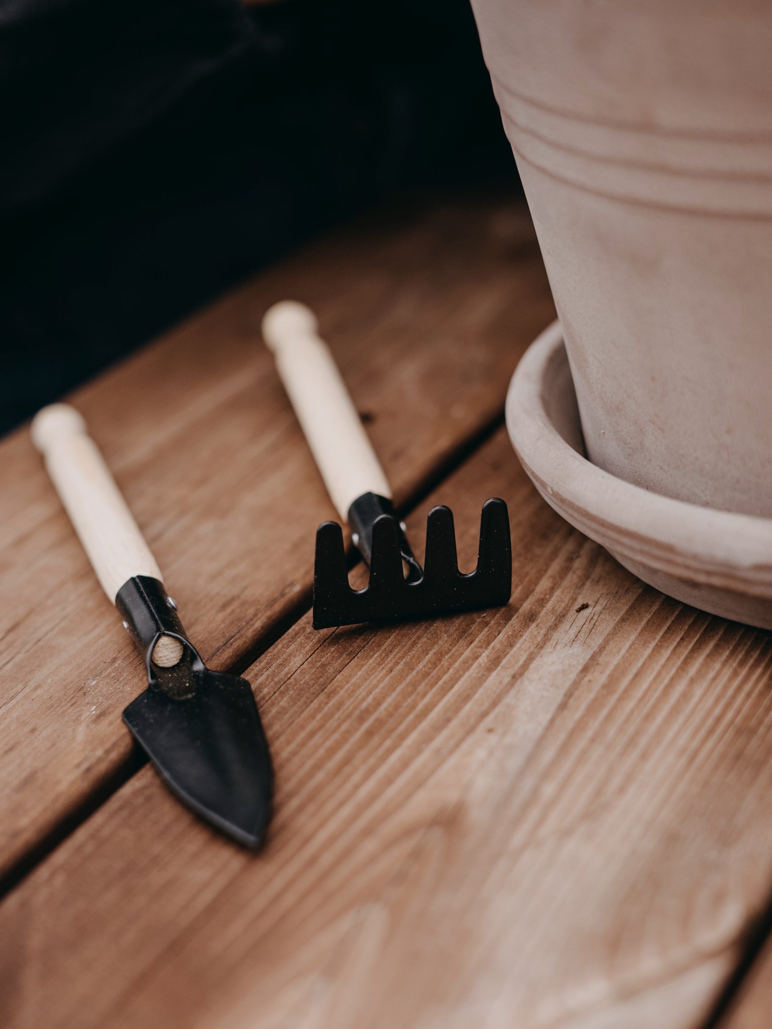 miniature garden tools set Mini garden tools, set of 3 – Grow Towers
