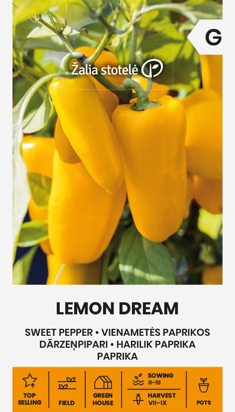Bell pepper 'Lemon Dream'